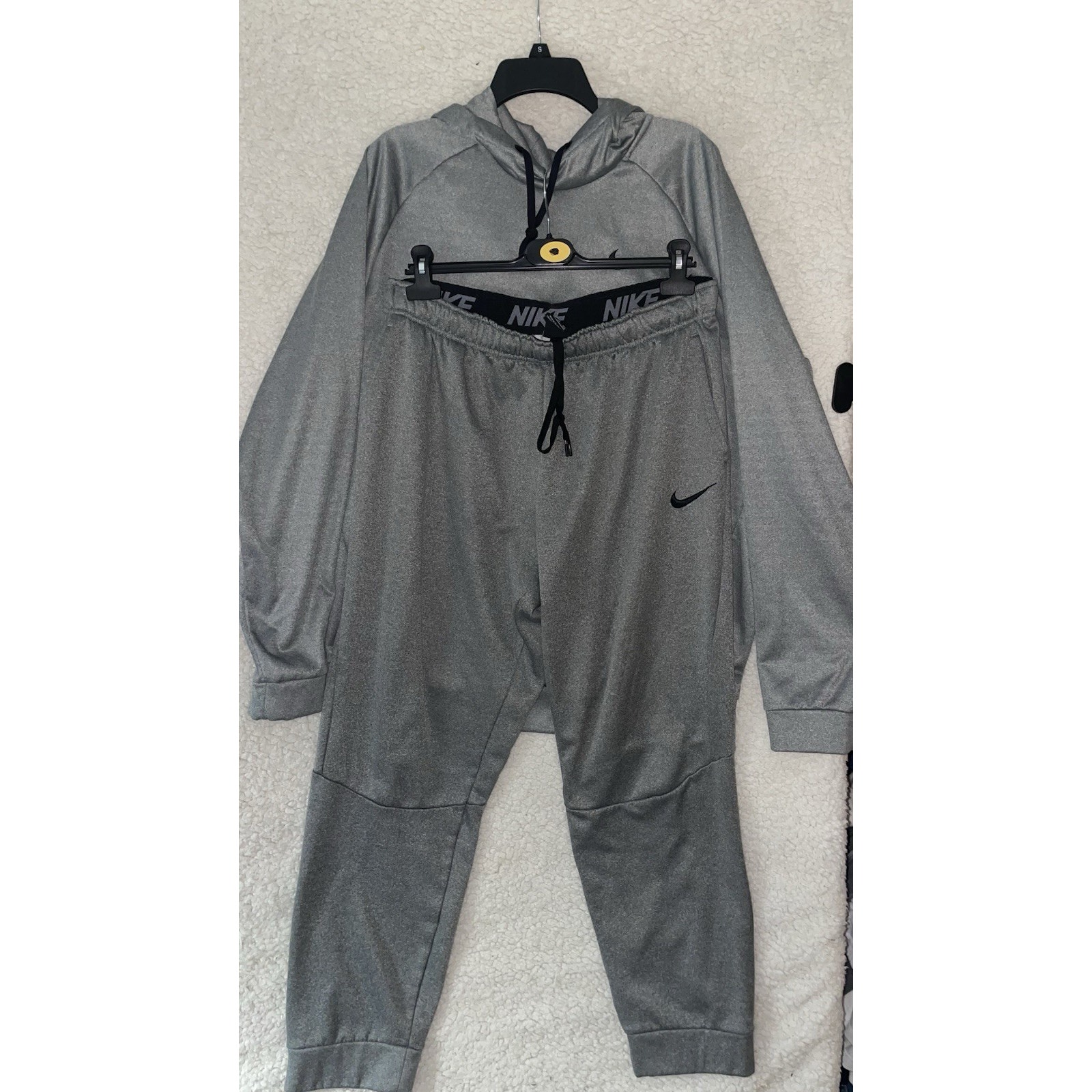 Nike Dri-Fit Gray Pullover Hoodie Mens Xl And Xxl Jogger